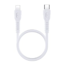 USB кабель Remax RC-C022 Apple iPhone SE 2022, iPhone 14 Pro Max, iPhone 14 Plus, iPhone 14 Pro, iPhone 14, iPhone 13 Pro, iPhone 13 Mini, iPhone 13, iPhone 13 Pro Max, iPhone 12 Mini, iPhone 12 Pro Max, iPhone 12 Pro, Lightning, 0.3 м., Білий