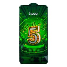 Захисне скло Apple iPhone 13 Pro Max, Hoco, 5D, Чорний