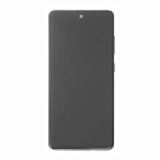 Дисплей Samsung A525 Galaxy A52, A526 Galaxy A52, c сенсором, с рамкой, TFT, Серебряный