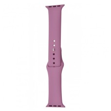 Ремінець Apple Watch 38, Watch 40, Silicone WatchBand, Black Currant, Чорний