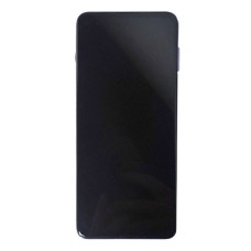 Дисплей Motorola XT2125 Moto G100, (PRC), з сенсором, з рамкою, Синій
