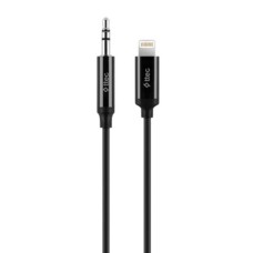 Кабель AUX Ttec 2DK42S, 3,5 мм., 1.0 м., Чорний