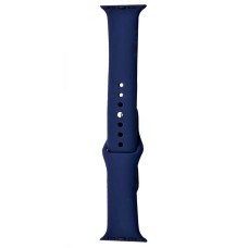 Ремінець Apple Watch 42, Watch 44, Silicone WatchBand, Midnight Blue, Синій