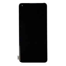 Дисплей OPPO Realme GT Neo 2, OnePlus 9RT, з сенсором, з рамкою, Amoled, Чорний