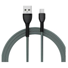 USB кабель ColorWay CBUM041, MicroUSB, 1.0 м., Серый