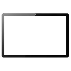 Корпусне скло дисплея Lenovo X6C6F Tab K10, Чорний