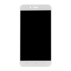 Дисплей Xiaomi Mi A1, Mi5x, (PRC), з сенсором, з рамкою, Білий