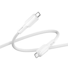 USB кабель Ridea RC-M221 Prima, Type-C, Type-C, 1.0 м., Білий