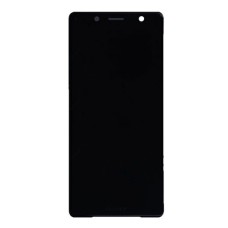 Дисплей Sony H8314 Xperia XZ2 Compact, H8324 Xperia XZ2 Compact, (High quality), з сенсором, без рамки, Чорний