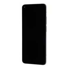 Дисплей Xiaomi Mi 10T, Mi 10T Pro, Redmi 30s, (High quality), з сенсором, з рамкою, Срібний