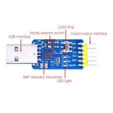 CP2102 мультифункциональный модуль 6в1