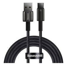 USB кабель Baseus CAWJ000101 Tungsten Gold, Type-C, 2.0 м., Черный