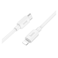 USB кабель Hoco X96 Apple iPhone SE 2022, iPhone 14 Pro Max, iPhone 14 Plus, iPhone 14 Pro, iPhone 14, iPhone 13 Pro, iPhone 13 Mini, iPhone 13, iPhone 13 Pro Max, iPhone 12 Mini, iPhone 12 Pro Max, iPhone 12 Pro, Lightning, 1.0 м., Білий
