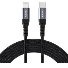 USB кабель Choetech IP0039-BK Apple iPhone SE 2022, iPhone 14 Pro Max, iPhone 14 Plus, iPhone 14 Pro, iPhone 14, iPhone 13 Pro, iPhone 13 Mini, iPhone 13, iPhone 13 Pro Max, iPhone 12 Mini, iPhone 12 Pro Max, Lightning, 1.2 м., Чорний