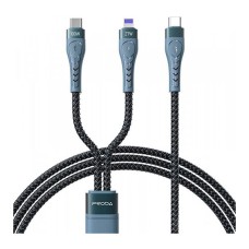 USB кабель Proda PD-B73th Apple iPhone SE 2022, iPhone 14 Pro Max, iPhone 14 Plus, iPhone 14 Pro, iPhone 14, iPhone 13 Pro, iPhone 13 Mini, iPhone 13, iPhone 13 Pro Max, iPhone 12 Mini, iPhone 12 Pro Max, Lightning, 1.3 м., Чорний