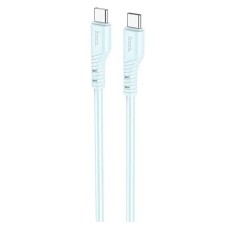 USB кабель Hoco X97 Crystal Color, Type-C, 1.0 м., Блакитний