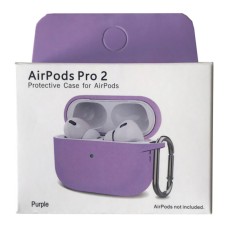 Чехол Apple AirPods Pro 2, Silicone Classic Case, Фиолетовый