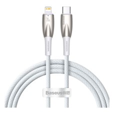 USB кабель Baseus CADH000002 Apple iPhone SE 2022, iPhone 14 Pro Max, iPhone 14 Plus, iPhone 14 Pro, iPhone 14, iPhone 13 Pro, iPhone 13 Mini, iPhone 13, iPhone 13 Pro Max, iPhone 12 Mini, iPhone 12 Pro Max, Lightning, 1.0 м., Білий