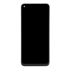Дисплей OPPO Realme 6, Realme 6s, (PRC), з сенсором, з рамкою, Чорний