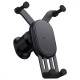 Автотримач Baseus SUWX020001 Stable Gravitational, Чорний