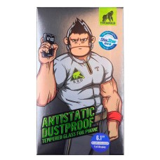 Захисне скло Apple iPhone 12, iPhone 12 Pro, Type Gorilla, 2.5D, Чорний