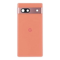 Задня кришка Google Pixel 7a, (High quality), Кораловий