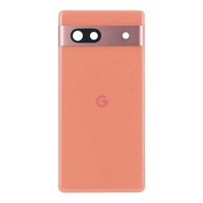 Задня кришка Google Pixel 7a, (High quality), Кораловий