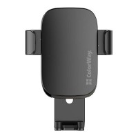 Автотримач СolorWay CW-CHG14-BK Metallic Gravity Holder 3, Чорний