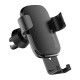 Автотримач СolorWay CW-CHG14-BK Metallic Gravity Holder 3, Чорний