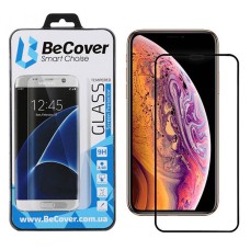 Защитное стекло Apple iPhone 11 Pro, iPhone X, iPhone XS, BeCover, Черный