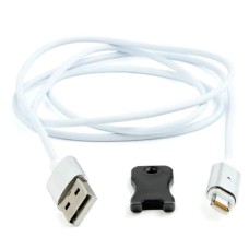 USB кабель Cablexpert CC-USB2-AMLMM-1M Apple iPhone SE 2022, iPhone 14 Pro Max, iPhone 14 Plus, iPhone 14 Pro, iPhone 14, iPhone 13 Pro, iPhone 13 Mini, iPhone 13, iPhone 13 Pro Max, iPhone 12 Mini, iPhone 12 Pro Max, Lightning, 1.0 м., Белый