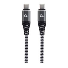USB кабель Cablexpert CC-USB2B-CMCM100-1.5M, Type-C, Type-C, 1.5 м., Черный