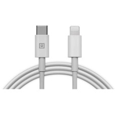 USB кабель REAL-EL EL123500058 Apple iPhone SE 2022, iPhone 14 Pro Max, iPhone 14 Plus, iPhone 14 Pro, iPhone 14, iPhone 13 Pro, iPhone 13 Mini, iPhone 13, iPhone 13 Pro Max, iPhone 12 Mini, iPhone 12 Pro Max, Lightning, 2.0 м., Білий