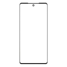 Корпусне скло дисплея Vivo Y11s, Y12a, Y12s, Y15A, Y15C, Y15s, Чорний