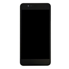 Дисплей Asus ZC520TL ZenFone 3 Max, (High quality), з сенсором, з рамкою, Сірий