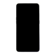 Дисплей OPPO Reno 10, з рамкою, з сенсором, Amoled, Чорний