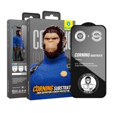 Захисне скло Apple iPhone 15 Pro Max, Blueo Corning Gorilla HD, Чорний