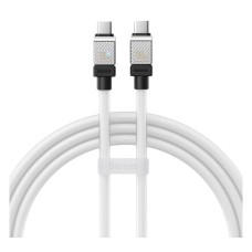 USB кабель Baseus CAKW000202 CoolPlay, Type-C, 1.0 м., Белый