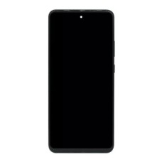 Дисплей Motorola XT2113 Moto G 5G, (PRC), з сенсором, з рамкою, Чорний