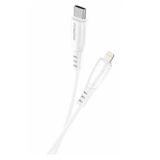USB кабель Foneng X75 Apple iPhone SE 2022, iPhone 14 Pro Max, iPhone 14 Plus, iPhone 14 Pro, iPhone 14, iPhone 13 Pro, iPhone 13 Mini, iPhone 13, iPhone 13 Pro Max, iPhone 12 Mini, iPhone 12 Pro Max, iPhone 12 Pro, Lightning, 1.0 м., Черный