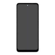 Дисплей Motorola E32s, (Original), з сенсором, з рамкою, Чорний