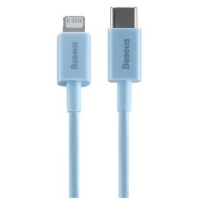 USB кабель Baseus CAYS001903 Superior Apple iPhone SE 2022, iPhone 14 Pro Max, iPhone 14 Plus, iPhone 14 Pro, iPhone 14, iPhone 13 Pro, iPhone 13 Mini, iPhone 13, iPhone 13 Pro Max, iPhone 12 Mini, iPhone 12 Pro Max, Lightning, 1.0 м., Синий