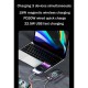 Павербанк (Power Bank) A77, 10000 mAh, Серебряный