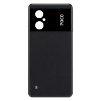 Задня кришка Xiaomi Poco M4, (High quality), Чорний