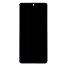 Дисплей Xiaomi Poco F5, Redmi Note 12 Turbo, (PRC), з сенсором, з рамкою, Чорний