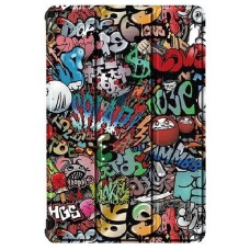 Чохол-книжка Lenovo TB328 Tab M10, BeCover Smart, Graffiti, Малюнок, Чорний