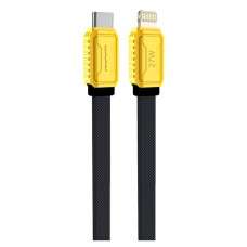 USB кабель WUW X199 Apple iPhone SE 2022, iPhone 14 Pro Max, iPhone 14 Plus, iPhone 14 Pro, iPhone 14, iPhone 13 Pro, iPhone 13 Mini, iPhone 13, iPhone 13 Pro Max, iPhone 12 Mini, iPhone 12 Pro Max, iPhone 12 Pro, Lightning, 1.0 м., Золотой