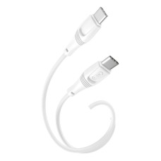 USB кабель XO NB-Q239B, Type-C, 1.0 м., Білий