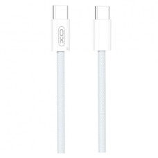 USB кабель XO NB-Q260A, Type-C, 1.0 м., Білий