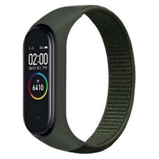 Ремінець Xiaomi Mi Band 7, BeCover Nylon, Khaki, Зелений